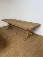 Large Scrubbed Oak Refectory Table (1 of 17)