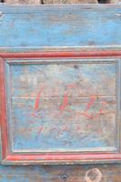 Swedish 'folk art' original blue paint box from hälsingland region, 1847. (23 of 26) Swedish 'folk art' original blue paint box from hälsingland region, 1847. (23 of 26)