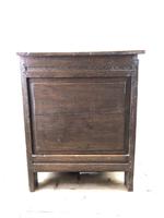 Antique 18th Century Oak Coffer with Panel Front (9 of 12) Antique 18th Century Oak Coffer with Panel Front (9 of 12)