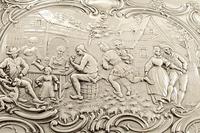 Antique Sterling Silver Trinket Box with Tavern & Fishing Scenes 1909 (3 of 11) Antique Sterling Silver Trinket Box with Tavern & Fishing Scenes 1909 (3 of 11)