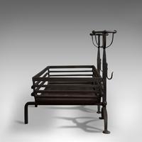 Antique Fire Basket, Pair of Andirons, English, Iron, Fireside, Victorian, 1900 (2 of 12) Antique Fire Basket, Pair of Andirons, English, Iron, Fireside, Victorian, 1900 (2 of 12)