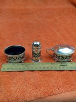 Antique Sterling Silver Hallmarked Cruet Set 1921 Docker & Burn Ltd Birmingham (3 of 12) Antique Sterling Silver Hallmarked Cruet Set 1921 Docker & Burn Ltd Birmingham (3 of 12)