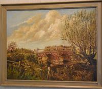 Oil Painting of the Old Bridge Near Welham (3 of 8) Oil Painting of the Old Bridge Near Welham (3 of 8)