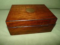 Inlaid Walnut Jewellery Box + Tray c.1875 (4 of 7) Inlaid Walnut Jewellery Box + Tray c.1875 (4 of 7)