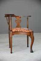 Antique Oak Corner Chair (12 of 12) Antique Oak Corner Chair (12 of 12)