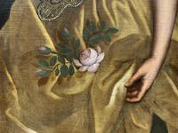 Huge Early 18th Century French Oil Portrait Painting of 'Lucy Webb, Heiress of Ashwick' (12 of 17) Huge Early 18th Century French Oil Portrait Painting of 'Lucy Webb, Heiress of Ashwick' (12 of 17)