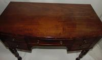 Georgian Mahogany Bow Dressing Table (3 of 7) Georgian Mahogany Bow Dressing Table (3 of 7)