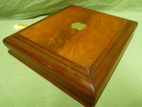 Flame Mahogany Jewel Box + Tray With Adjustable Storage c.1880 (7 of 13) Flame Mahogany Jewel Box + Tray With Adjustable Storage c.1880 (7 of 13)