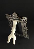 Reticulated Edwardian Silver Plated Easel Photo Frame (2 of 4) Reticulated Edwardian Silver Plated Easel Photo Frame (2 of 4)