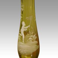 Edwardian Mary Gregory Spill Vase (2 of 2) Edwardian Mary Gregory Spill Vase (2 of 2)