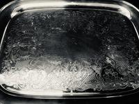 Large Silver Plated on Copper Two Handle Butlers Tray (2 of 6) Large Silver Plated on Copper Two Handle Butlers Tray (2 of 6)