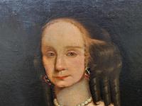 Huge Period Antique 3/4 Length Oil Portrait Painting of 17th Century Lady (6 of 13) Huge Period Antique 3/4 Length Oil Portrait Painting of 17th Century Lady (6 of 13)