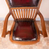 Teak Revolving Office Desk Chair (15 of 17) Teak Revolving Office Desk Chair (15 of 17)