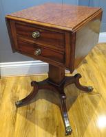 Plum Pudding Mahogany Ladies Work Table c.1830 (2 of 6) Plum Pudding Mahogany Ladies Work Table c.1830 (2 of 6)