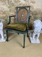 Fabulous Set of 6 Green Painted Armchairs (9 of 12) Fabulous Set of 6 Green Painted Armchairs (9 of 12)