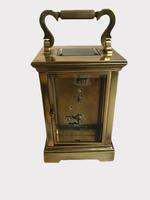 Quality Antique French Brass Carriage Clock (10 of 12) Quality Antique French Brass Carriage Clock (10 of 12)