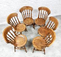 Set of 6 Penny Seat Windsor Kitchen / Dining Chairs (4 of 8) Set of 6 Penny Seat Windsor Kitchen / Dining Chairs (4 of 8)