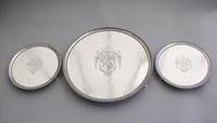 Suite of George III Silver Bead Edge Salvers by John Crouch I & Thomas Hannam, London, 1781 (4 of 14) Suite of George III Silver Bead Edge Salvers by John Crouch I & Thomas Hannam, London, 1781 (4 of 14)