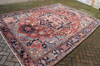 Antique Heriz Room Size Carpet 360x271cm (8 of 9) Antique Heriz Room Size Carpet 360x271cm (8 of 9)