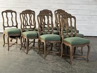 Set of 10 French Bleached Oak Farmhouse Dining Chairs (7 of 16) Set of 10 French Bleached Oak Farmhouse Dining Chairs (7 of 16)