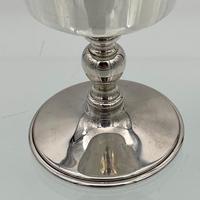 Modern Sterling Silver Suite Eight Wine Goblets Birmingham 1973 Barker Ellis Silver & Co (7 of 8) Modern Sterling Silver Suite Eight Wine Goblets Birmingham 1973 Barker Ellis Silver & Co (7 of 8)