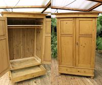 Gorgeous! Quality! Old Pine Double Knock Down / Sectional Wardrobe