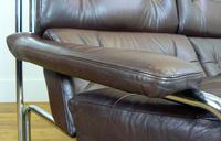 Pieff Alpha 3 Seater Chestnut Brown Leather Sofa (4 of 10) Pieff Alpha 3 Seater Chestnut Brown Leather Sofa (4 of 10)