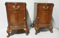 Top Quality Burr Walnut Bedside Lamp Cabinets (14 of 16) Top Quality Burr Walnut Bedside Lamp Cabinets (14 of 16)