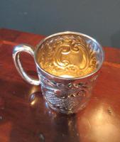 Edwardian Solid Silver Christening Mug (3 of 7) Edwardian Solid Silver Christening Mug (3 of 7)
