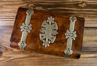Burr Walnut & Brass Jewellery Box 1860 (14 of 14) Burr Walnut & Brass Jewellery Box 1860 (14 of 14)