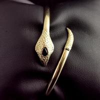 Vintage 9ct Gold Snake Bangle, Garnet (11 of 13) Vintage 9ct Gold Snake Bangle, Garnet (11 of 13)