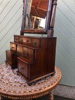 Antique Queen Anne Style Walnut Dressing Table Mirror (3 of 9) Antique Queen Anne Style Walnut Dressing Table Mirror (3 of 9)