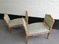 Superb quality pair of 19th century French giltwood window seats (6 of 8) Superb quality pair of 19th century French giltwood window seats (6 of 8)