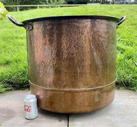 Large Sturdy Solid Copper Bin c.1900 (7 of 11) Large Sturdy Solid Copper Bin c.1900 (7 of 11)
