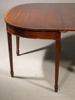 Good George III Period Mahogany D End Dining Table (6 of 6) Good George III Period Mahogany D End Dining Table (6 of 6)
