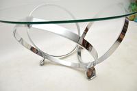 1970’s Chrome & Glass Coffee Table by Knut Hesterberg (3 of 8) 1970’s Chrome & Glass Coffee Table by Knut Hesterberg (3 of 8)