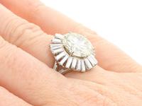 8.24ct Diamond & Platinum Ring by Boucheron - Vintage c.1950 (12 of 13) 8.24ct Diamond & Platinum Ring by Boucheron - Vintage c.1950 (12 of 13)