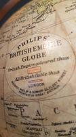 Antique 8" Paper Mache Phillip's Terrestrial Globe (5 of 7) Antique 8" Paper Mache Phillip's Terrestrial Globe (5 of 7)