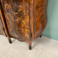 Figured Walnut French Antique Bombe Wardrobe (6 of 10) Figured Walnut French Antique Bombe Wardrobe (6 of 10)