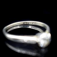 Art Deco 0.50ct Diamond Solitaire 18ct 18K Gold & Platinum Ring (2 of 9) Art Deco 0.50ct Diamond Solitaire 18ct 18K Gold & Platinum Ring (2 of 9)