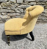 Small Antique Victorian Upholstered Salon Chair (6 of 17) Small Antique Victorian Upholstered Salon Chair (6 of 17)