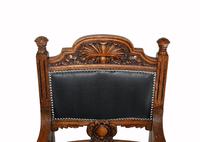 Set of 8 Farmhouse Dining Chairs English Oak Rustic (4 of 9) Set of 8 Farmhouse Dining Chairs English Oak Rustic (4 of 9)