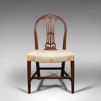 Pair of Antique Hepplewhite Revival Side Chairs, English, Seat, Victorian, 1890 (2 of 12) Pair of Antique Hepplewhite Revival Side Chairs, English, Seat, Victorian, 1890 (2 of 12)