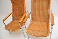 Pair of Vintage Chrome & Rattan Armchairs by Dirk Van Sliedrecht (10 of 11) Pair of Vintage Chrome & Rattan Armchairs by Dirk Van Sliedrecht (10 of 11)