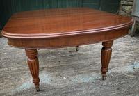 Victorian 3 Leaf Extending Dining Table Seats 10 (3 of 13) Victorian 3 Leaf Extending Dining Table Seats 10 (3 of 13)