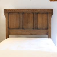 Country Style Matching Pair of Twin Single Oak Beds (8 of 9) Country Style Matching Pair of Twin Single Oak Beds (8 of 9)