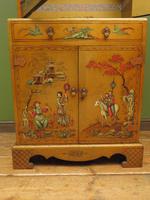 Antique Art Deco Chinese Painted Cabinet, Ornate Gold Decoration, Signed (11 of 28) Antique Art Deco Chinese Painted Cabinet, Ornate Gold Decoration, Signed (11 of 28)