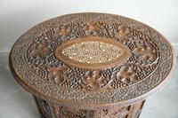 Carved Indian Side Table (10 of 12) Carved Indian Side Table (10 of 12)