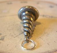 Vintage Pocket Watch Chain Fob 1950 Big Silver Nickel Victorian Revival Fob (4 of 7) Vintage Pocket Watch Chain Fob 1950 Big Silver Nickel Victorian Revival Fob (4 of 7)