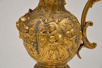 Large Antique Gilt Metal Flagon Lamp (4 of 10) Large Antique Gilt Metal Flagon Lamp (4 of 10)